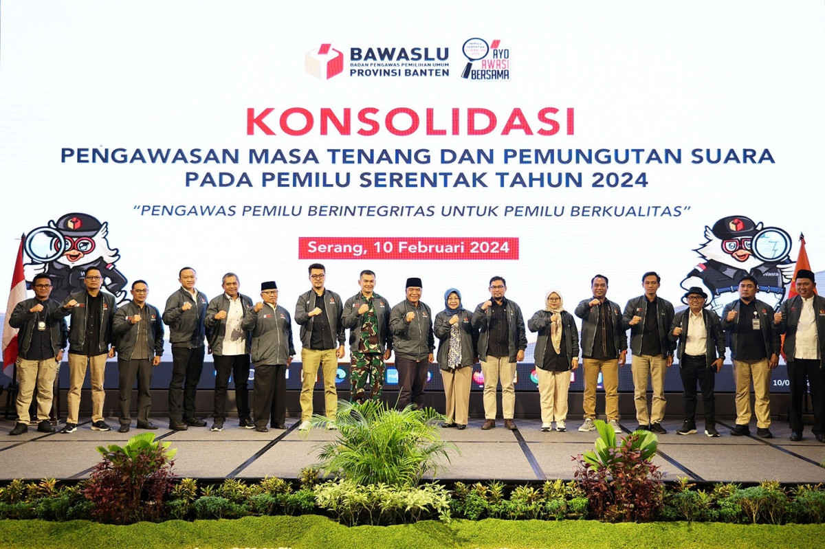 Pj Gubernur Banten Al Muktabar Ajak Masyarakat Turut Menjaga dan Mengawasi Pelaksanaan Pemilu 2024