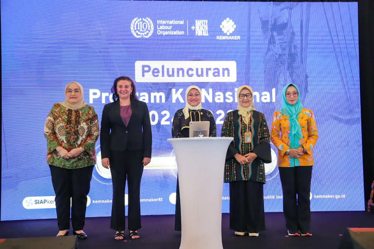 Kemnaker Luncurkan Program K3 Nasional 2024-2029