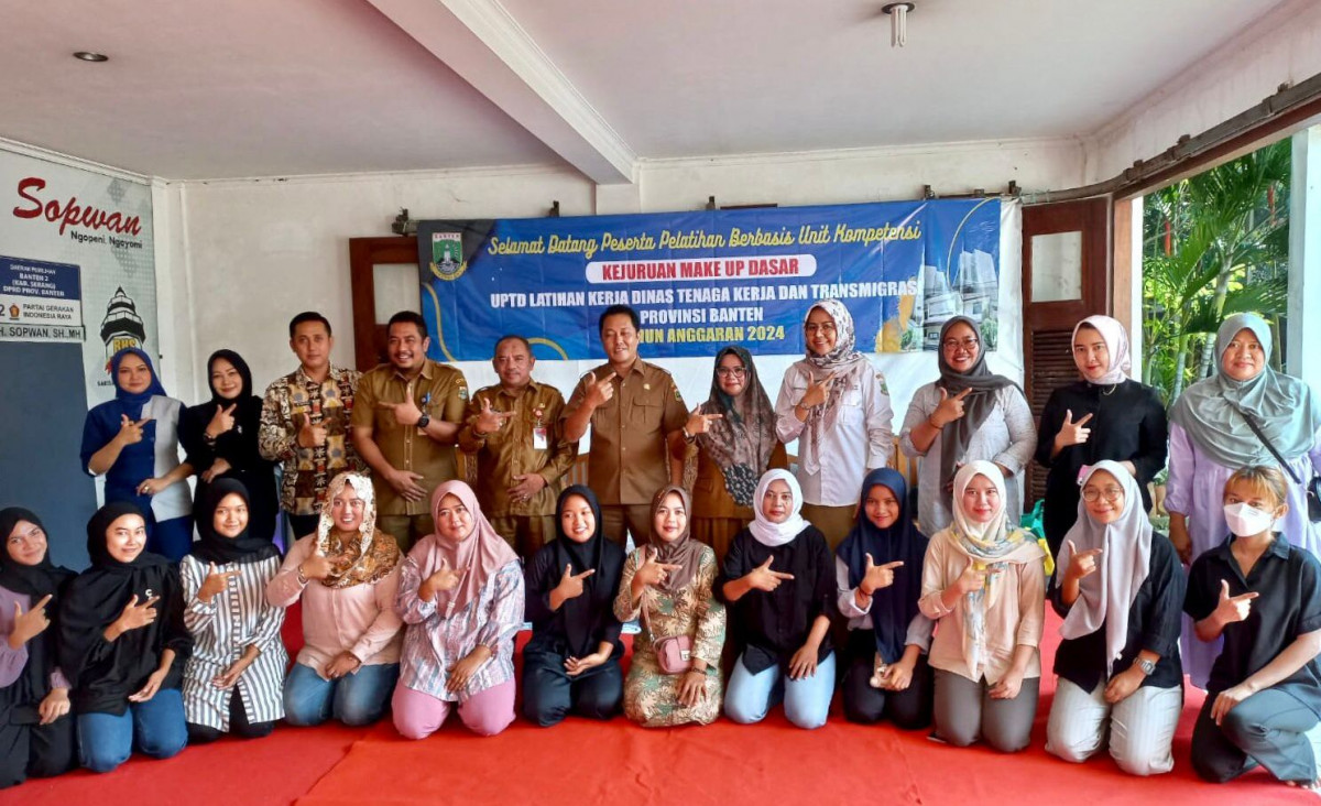 UPTD Latihan Kerja Disnakertrans Provinsi Banten Berikan Pelatihan Berbasis Kompetensi