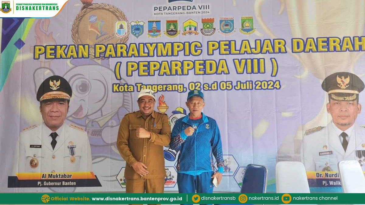 Pekan Paralympic Pelajar Daerah(Peparpeda) VIII Provinsi Banten Tahun 2024